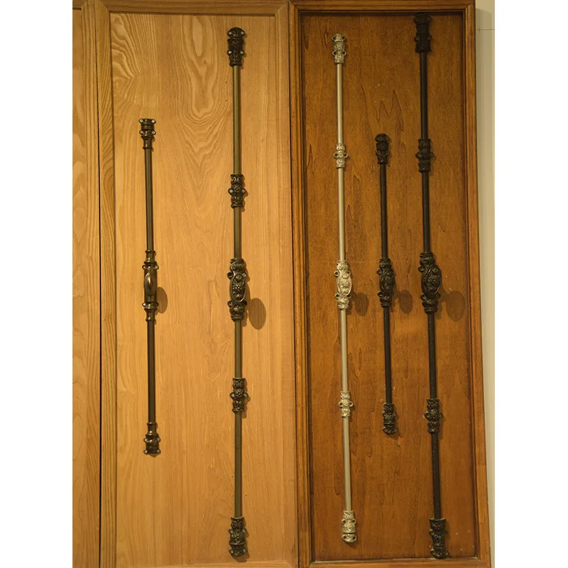 Новый стиль кремовый болт для шкафа трубчатая декоративная ручка в стиле ретро замок окна кремовые болты во