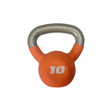 Colorful Single Ear Immersion Kettlebell Custom Logo Iron and Steel Fitness Equipment for Home Use Dumbbell Kettle Bell