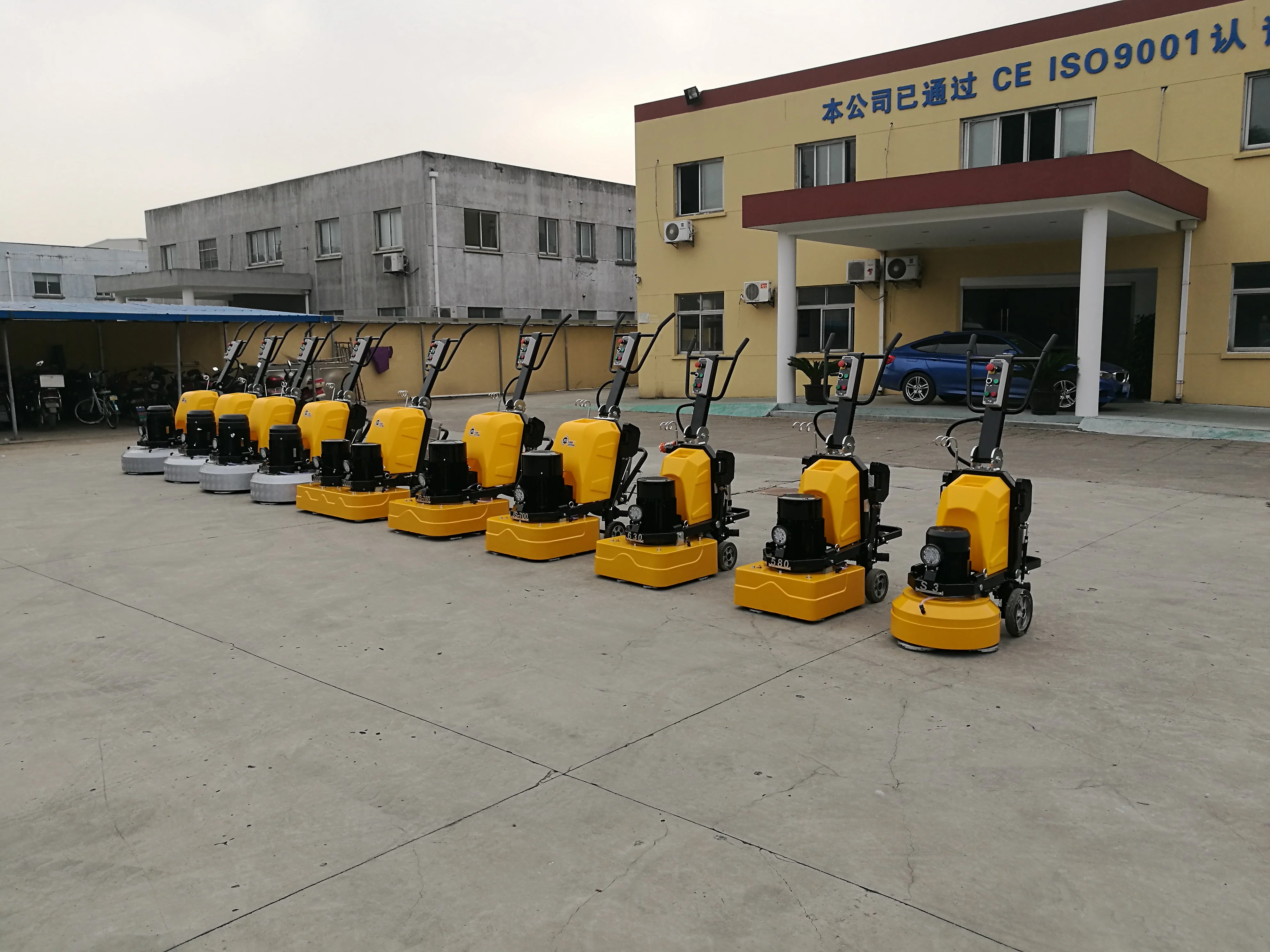JS580 Road Surface Grinding Machines Concrete Terrazzo Floor Grinder Sale