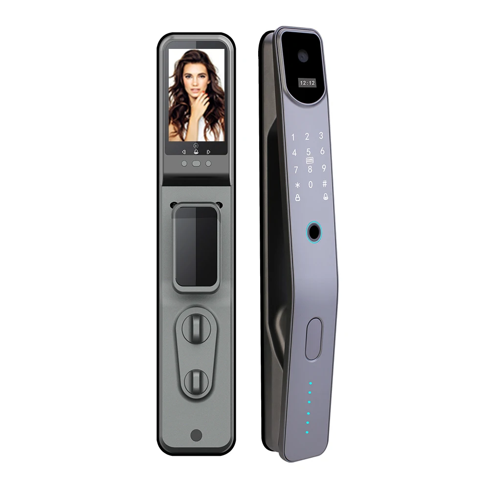 3D Face Recognition Smart Door Lock with Camera - Secure Your Home
