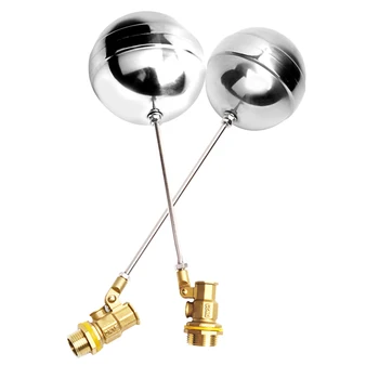 China Brand Aquarium Float Switch MC Straight Valve Type Stainless Steel Float Ball Switch DN15 Liquid Level Controller