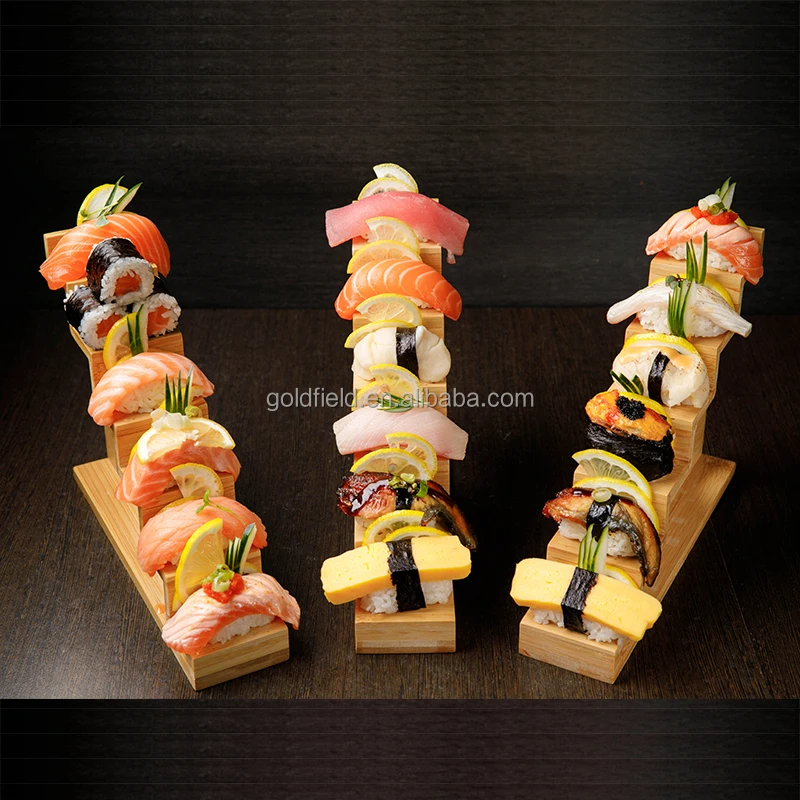Bamboo Sashimi Serving Mat - Japanese Korean Sushi Decoration