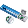 alliage d'aluminium-modèle pp-bleu-7 compartiments