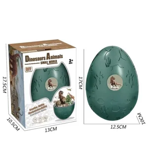 Hot Sale Children Kids Educational Toys Dinosaur Surprise Eggs Backpack Bag Set Plastic Dinosaur Eggs Toys