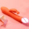 Orange(Realistic Dildo Rabbit Pulsator)