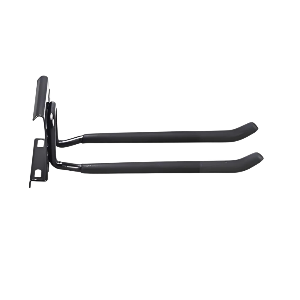 Factory Price Eight-Inch Double Straight Hook Wall Mounted Metal Hooks Slat Wall Hooks for Cleaning Tool Storage