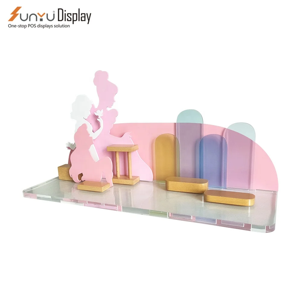 Sunyu Custom Acrylic Perfume Display Stand Rack for Store Showcase and Item Display Storage