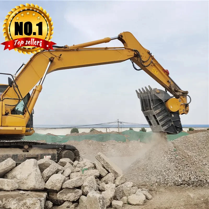 Original Custom 320b 320c 320d Cleaning Bucket Scoop Metal E320 Washing Stainless Steel Crushing Buckets Excavator