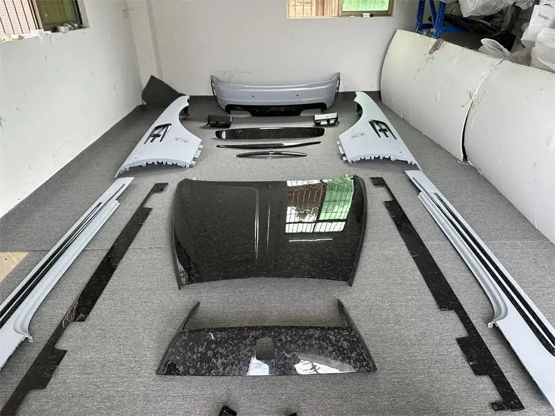 Fantom Diffuser For Rolls Royce Phantom Forged Carbon Fiber Front and Rear Bumper ...