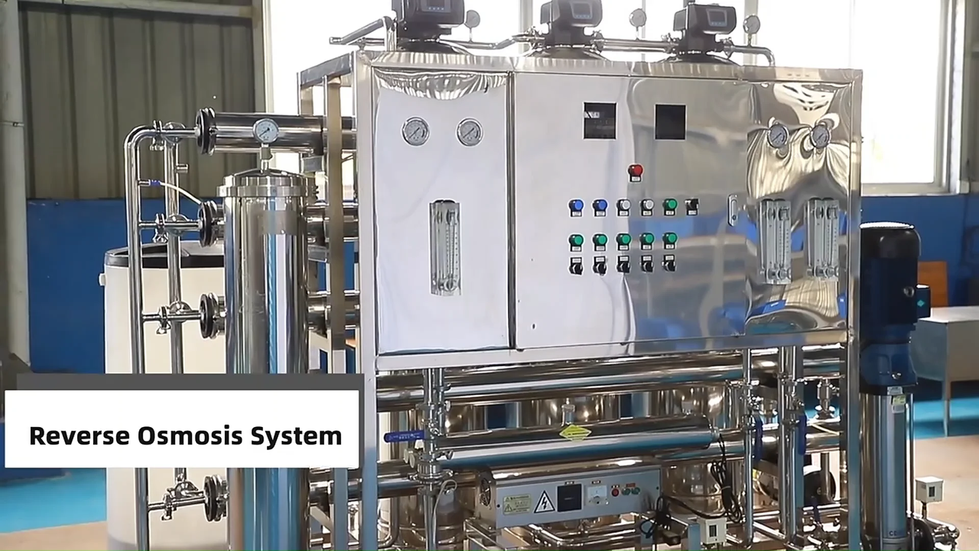 Hot Sale Cheap Ro 1 Ton Reverse Osmosis Purified 1000l/h Industrial