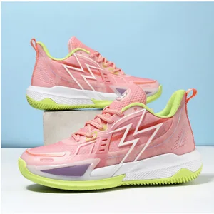 Platform Fashion Sneakers Lightweight Breathable Mesh Running Shoes Boys Youth Carbon Plate Basketball Shoes