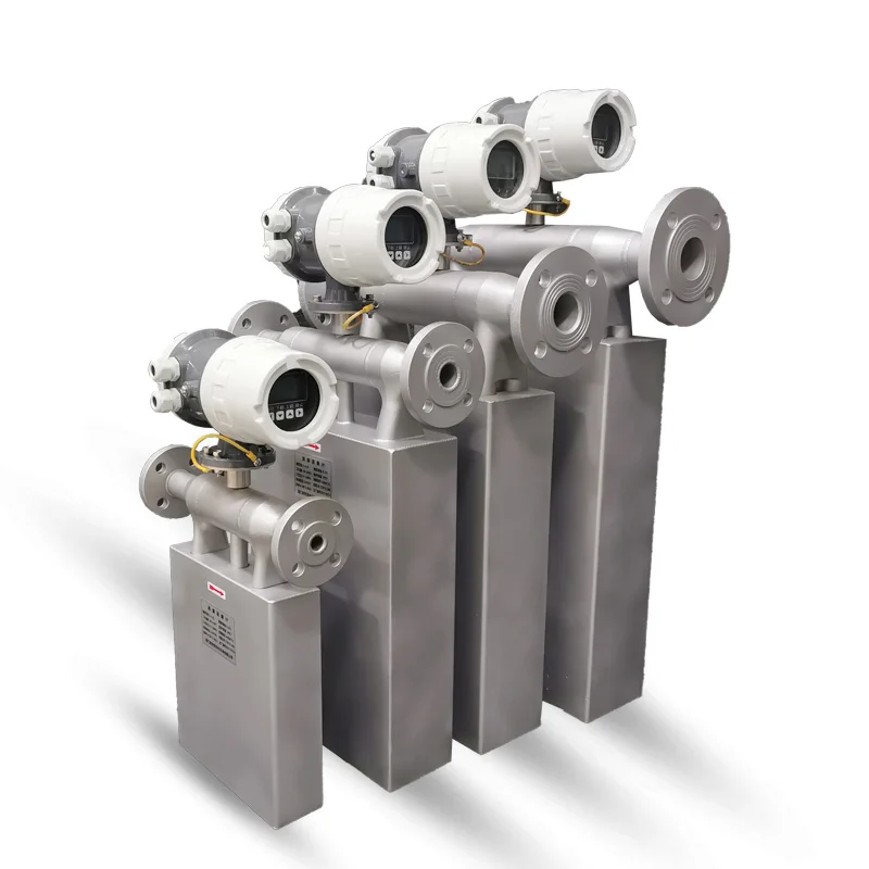 Diesel Bitumen Coriolis Mass Flowmeter Mass Integrate Compact Flow Meter