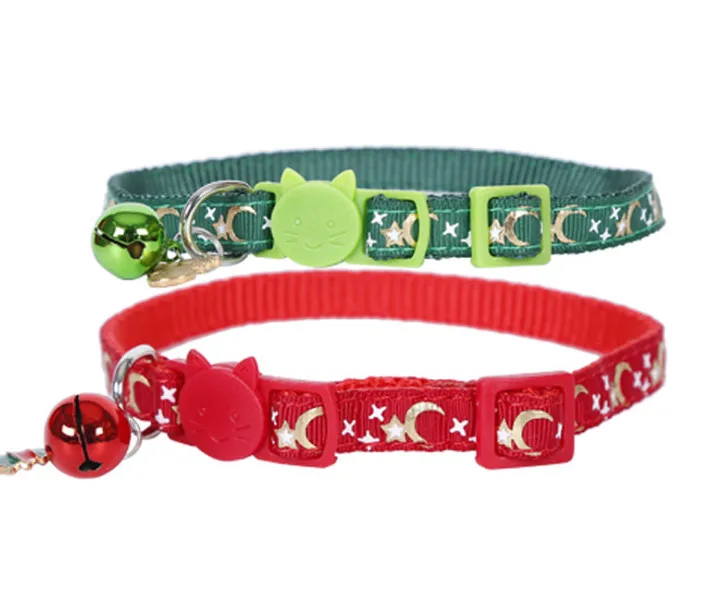 kitten christmas collar