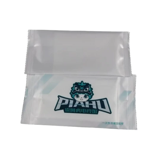 Klassisches Design 15x16 cm feuchte Tücher erfrischende Reinigungstücher für Hände mit maßgeschneidertem Logo möglich