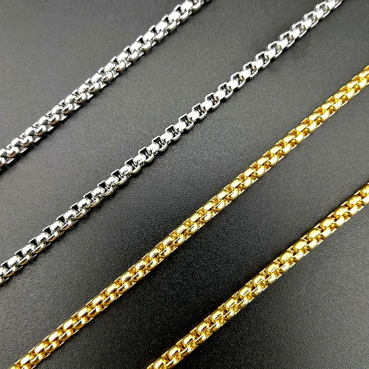 316l Stainless Steel Gold Silver Black 