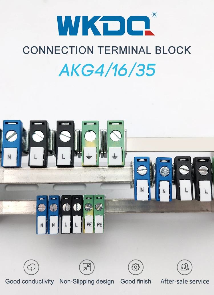 AB3/SS Triple Layers Holder for Busbar  3*10mm 6*6mm Busbar Holder Flame Resistant V0