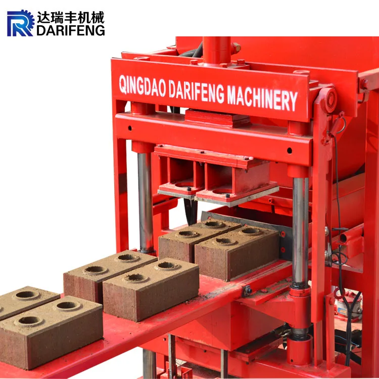 DF2-10 Uganda Interlocking Compressed Earth Ecological Clay Brick Making Machine Price
