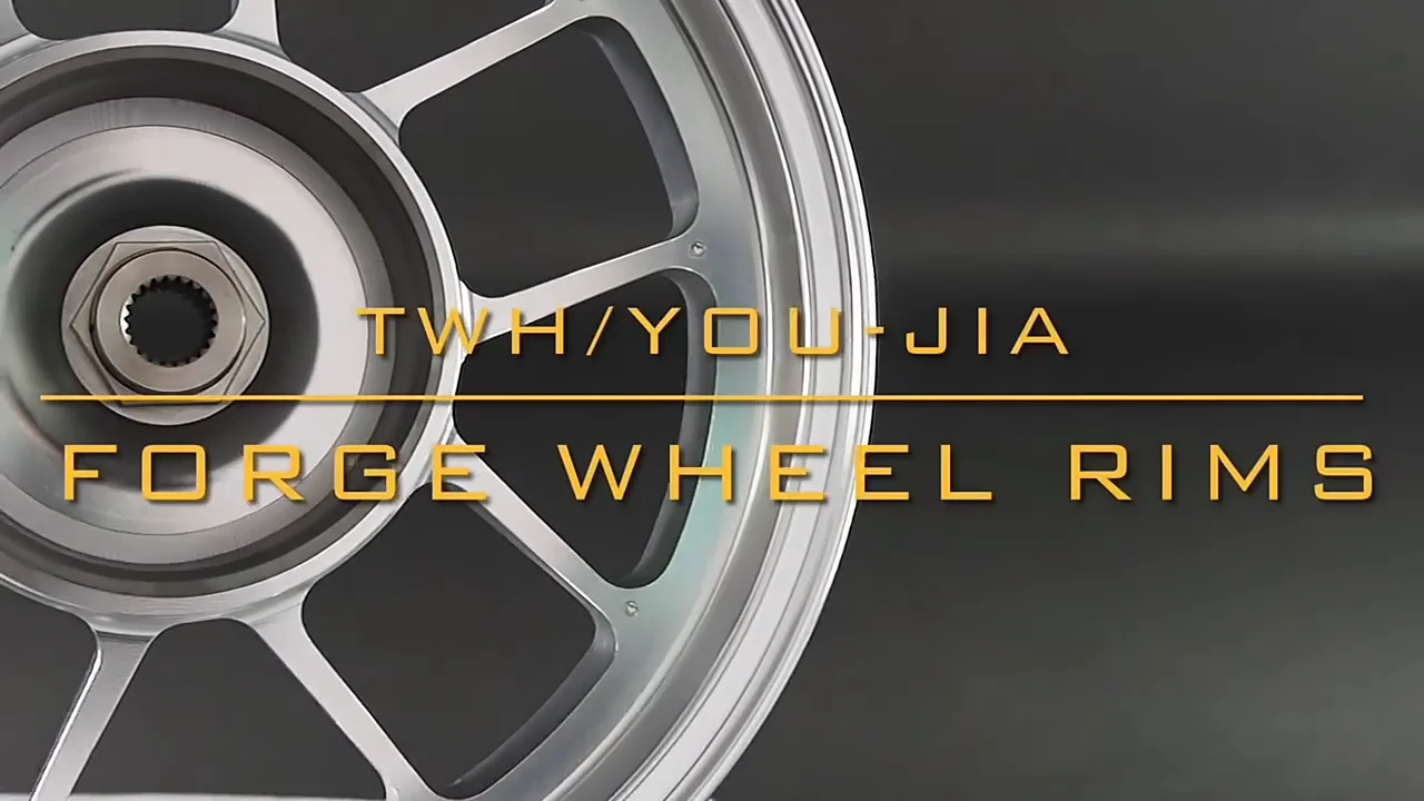 Twh Zx Af35 Forge 10 Inch Honda Motorcycle Wheel & Rim Set Oem