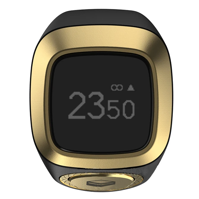 Newest Style Luxury Zikr Smart Counting Ring Finger Counter for Muslim Pray