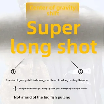 120mm Stainless Steel Submersible Pencil Lure Mino Ultra-Long Casting Weight Transfer System Vibrating Sinking – Pencil – view 3