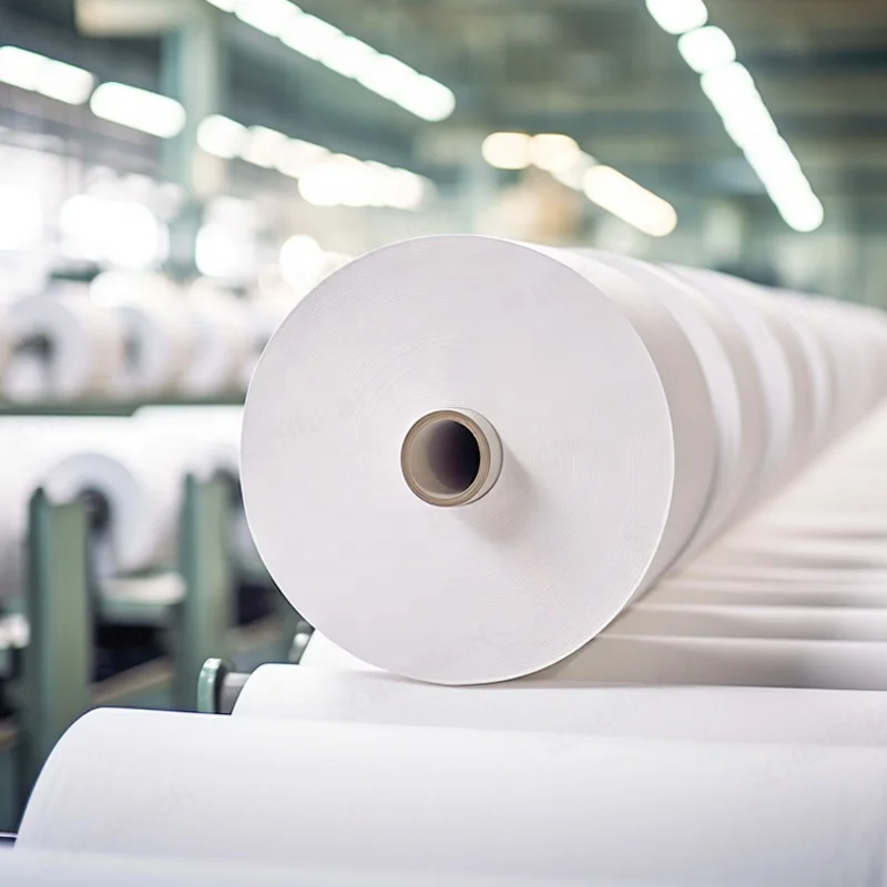 Low Cost 12 20 Gsm 1 Ton Tissue Paper Jumbo Roll Raw Material Toilet Paper Unprocessed for Making Paper