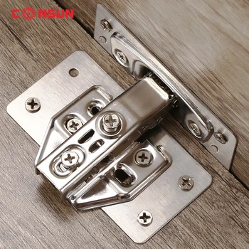 CONSUN Easy Installation Concealed Furniture Kitchen Cabinet Hinge Repair Plate