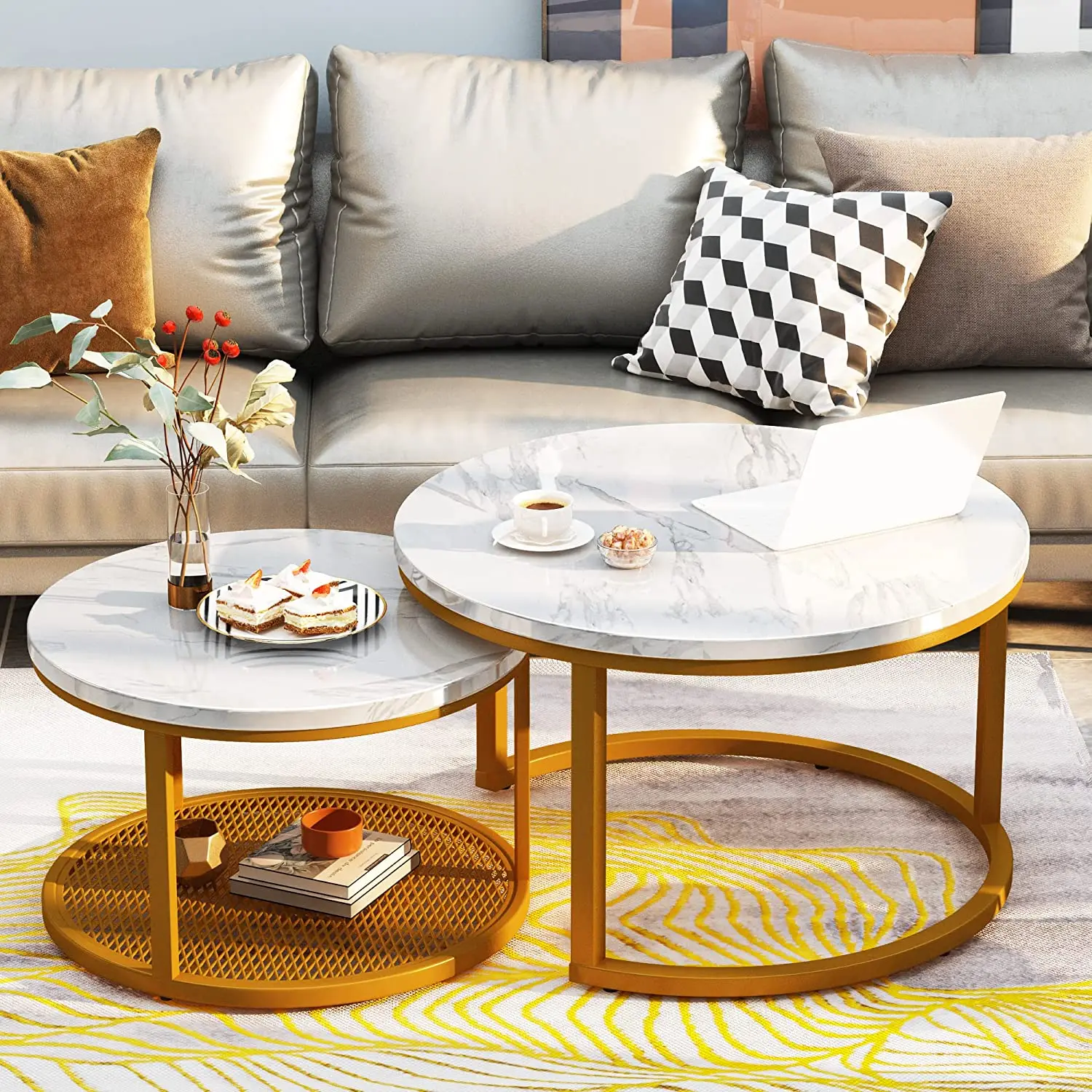 Nordic Living Room Coffee Table Decorative Books Modern Space Saving Dining  Design Unique Coffee Tables Stolik Kawowy Furniture