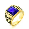 Gold black sapphire