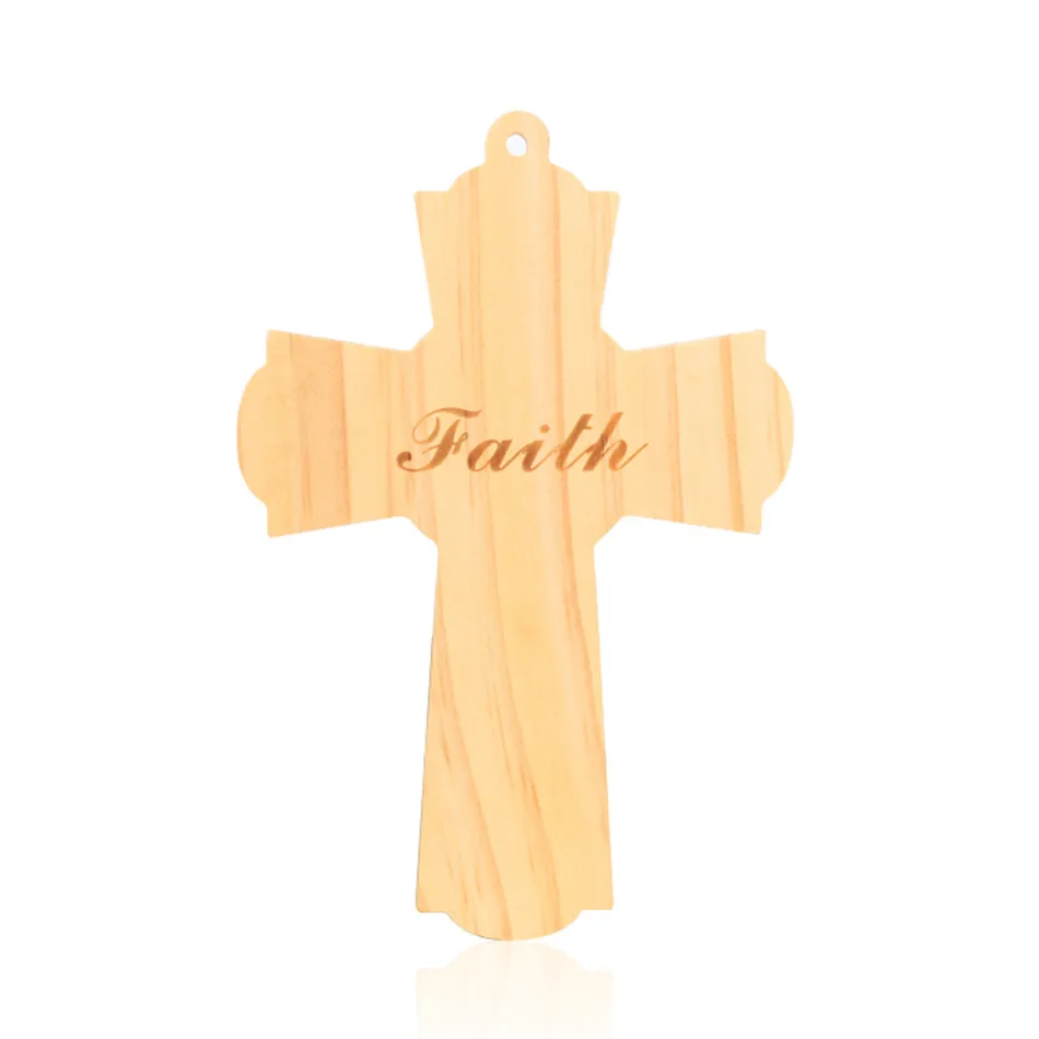 格安即決 Religious Orthodox Prayer Carved Wooden Cross Intertwined Heart