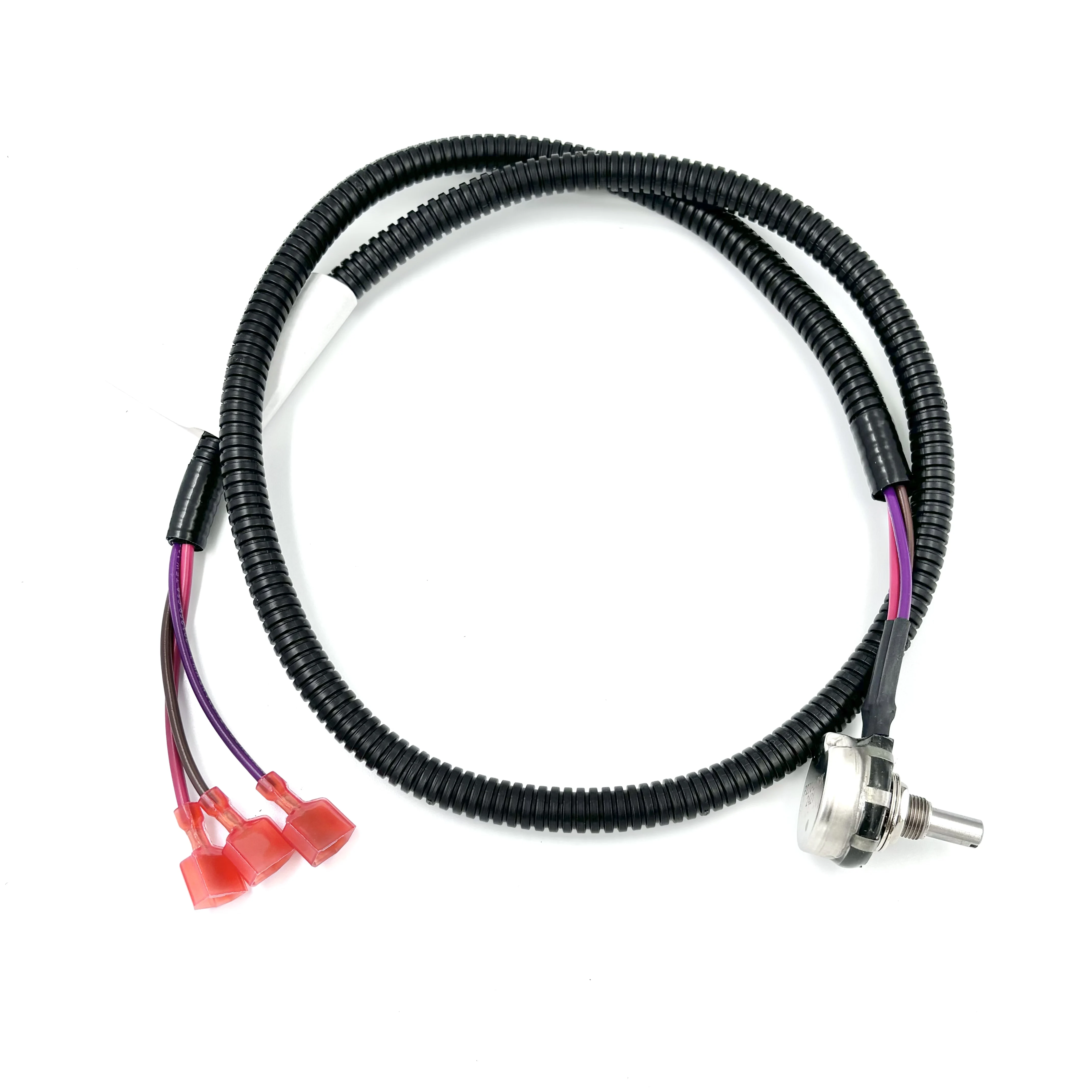 Heavy-Duty Flame Retardant Nylon Conduit Wiring Harness Automotive Excavator Throttle Cable Protection Sleeve PVC SC150