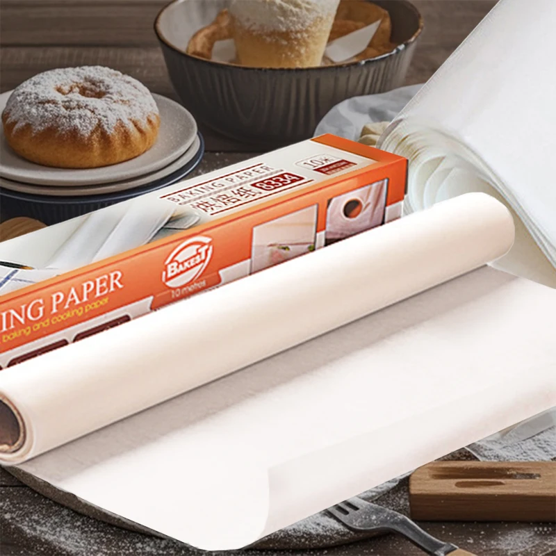 Food Grade Wrap Paper Grease Proof Food Papers Packaging Waxed Wrapping Baking Paper