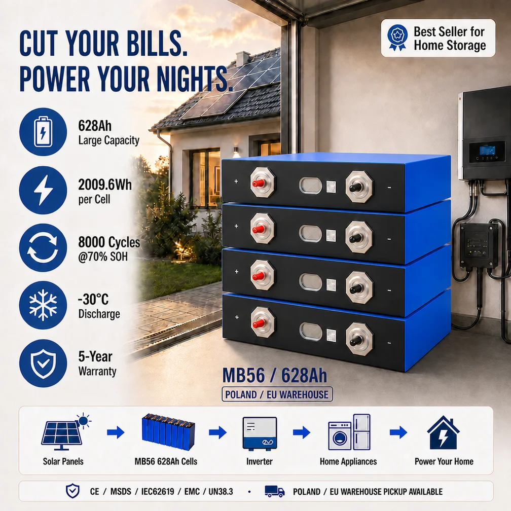 Color 3.2V MB56 Lifepo4 Cell