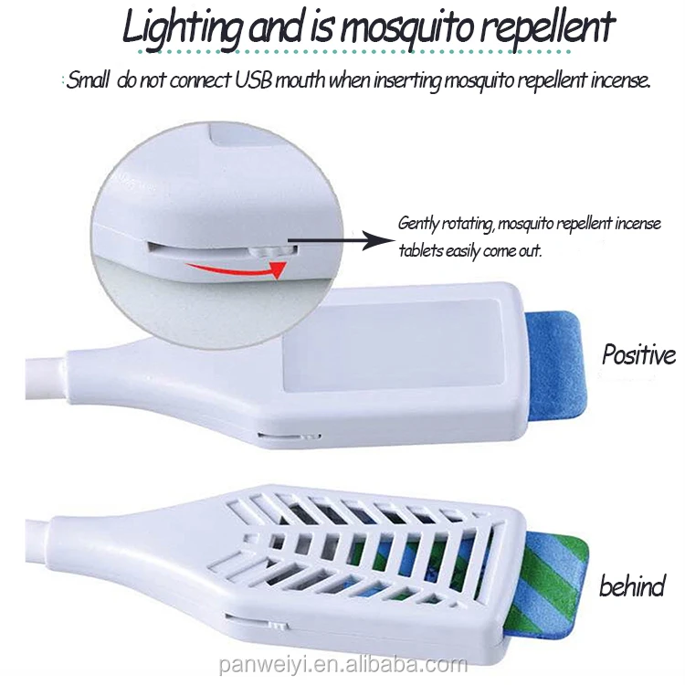 Рекламный подарок, портативный мини-USB светильник для уничтожения комаров, репеллент от комаров, ладан, USB светодиодный светильник, ночник из ягненка