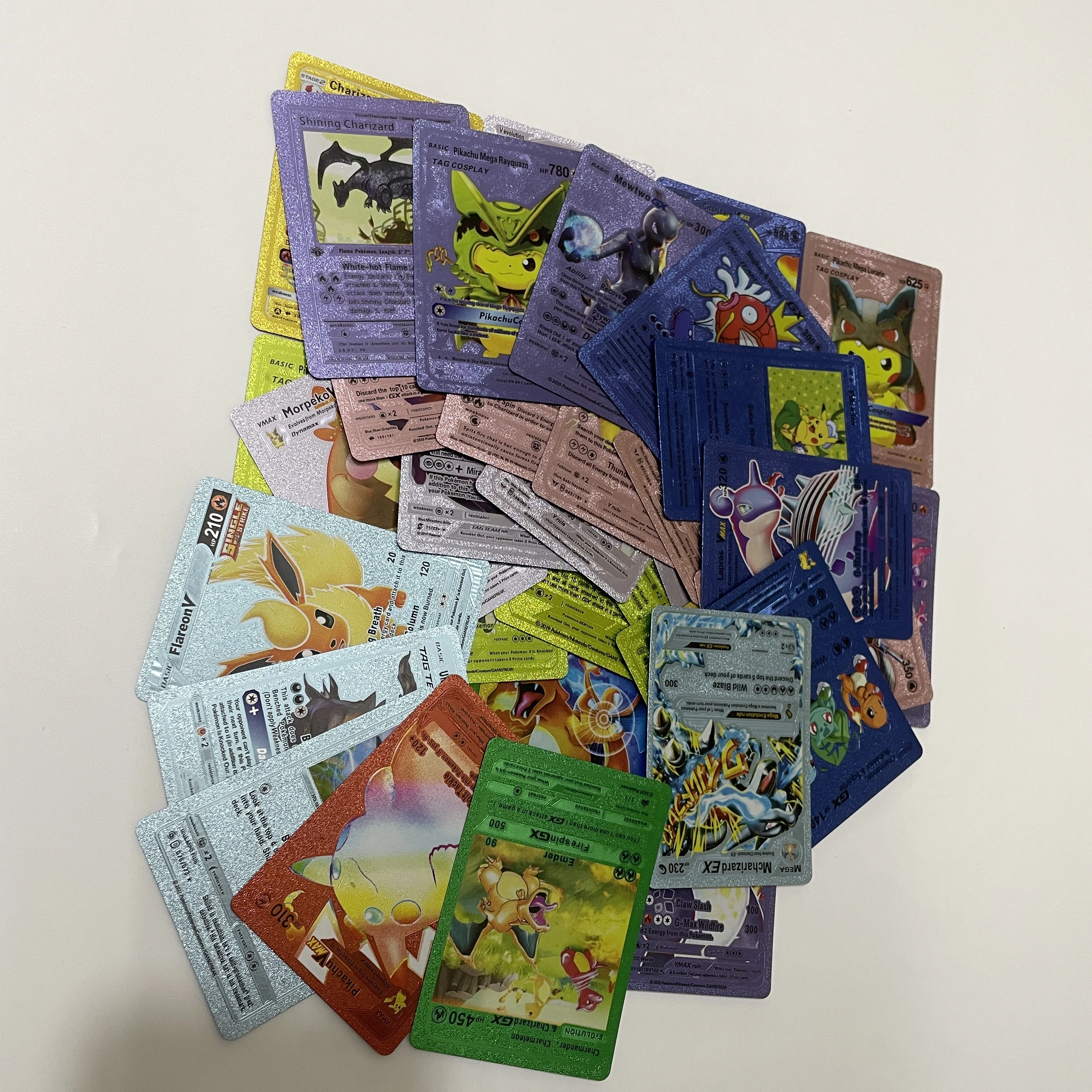 Charizard V & M Charizard EX ゴールドカードセット Charizard Vmax Gold V Evolution SR | eBay