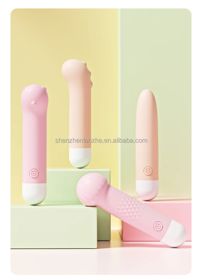Amoura bullet vibrator in packaging and with accessories