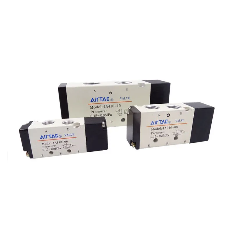 Airtac 5/2 Way Single Pneumatic Solenoid Valves - Reliable