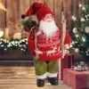 Papá Noel de punto rojo