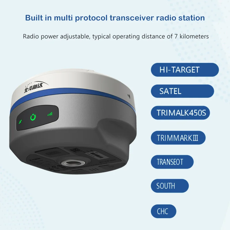 GPS GNSS RTK Hi -Target TS6 Base And Rover Upgrade For Land Surveying Instruments