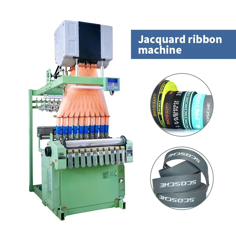 GOODFORE Manufacturer Wholesale Weaving Machine Jacquard Knitting Jacquard Loom Machine Elastic Tape Making Machine for Sale