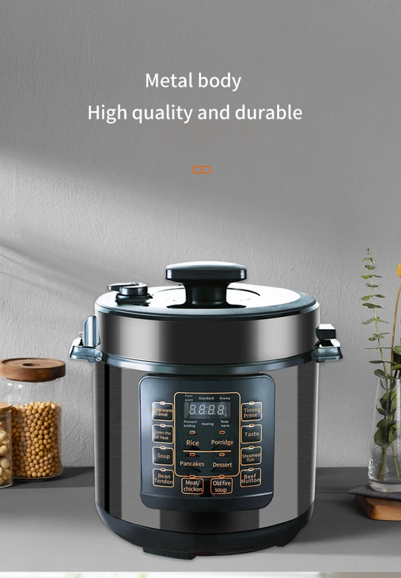 New Design 6l Electric Multi Cooker Smart Cooker Wholesale Large