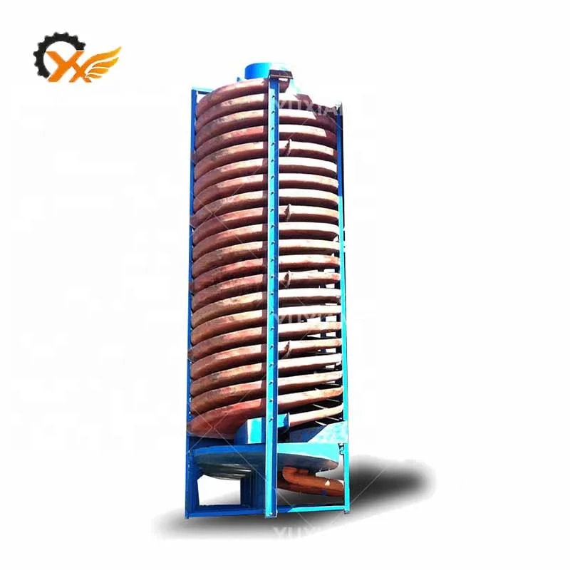 High Efficient Spiral Gravity Separator Mineral Ore Gold Spiral Chute for Sale