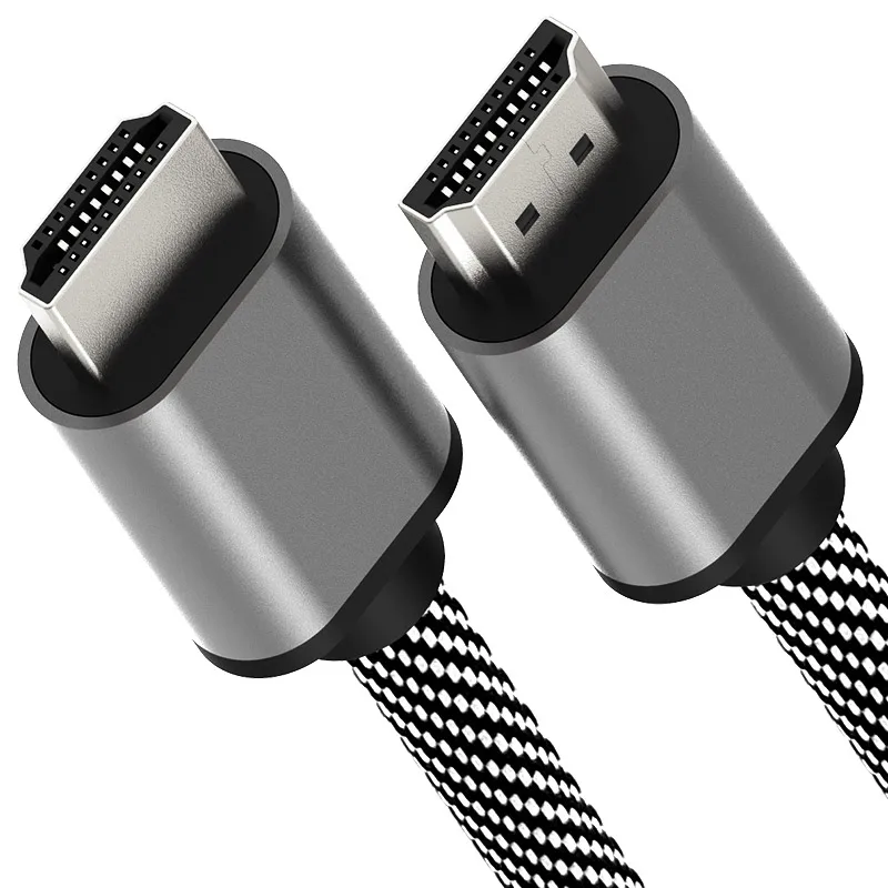 Кабель HDMI 4K 60 Гц 18 Гбит/с высокоскоростной кабель 2 0 плетеный шнур для монитора