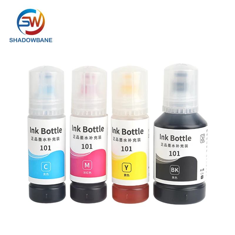 EcoTank Botellas de tinta para impresora Epson EcoTank, recambio de tinta  para impresora Epson EcoTank, L6170, L6160, L6190, L4150, L4160, 101,  103|Kits de recarga de tinta| - AliExpress