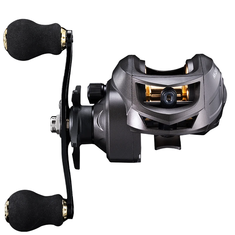 baitcasting reel for trout Tiny Baitcast Black Clam Pack The 5.6 Fishband Baitcasting Reel GH100 8.1:1
