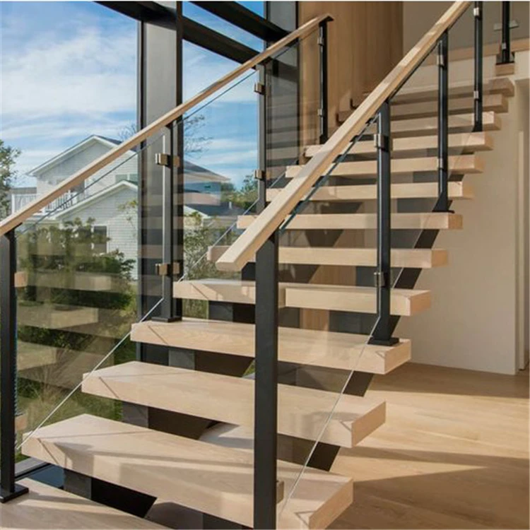 Minecraft the Staircase Glass Stair Railing Cost House Space Saving Straight Staircase