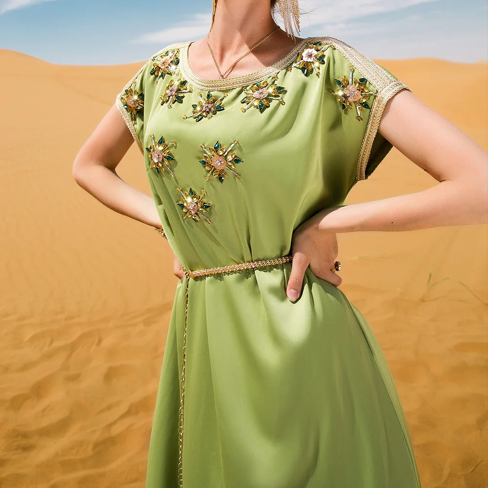 avocado green dress Women's Every Cloud Has A Silver Lining Dress, Green main image 0