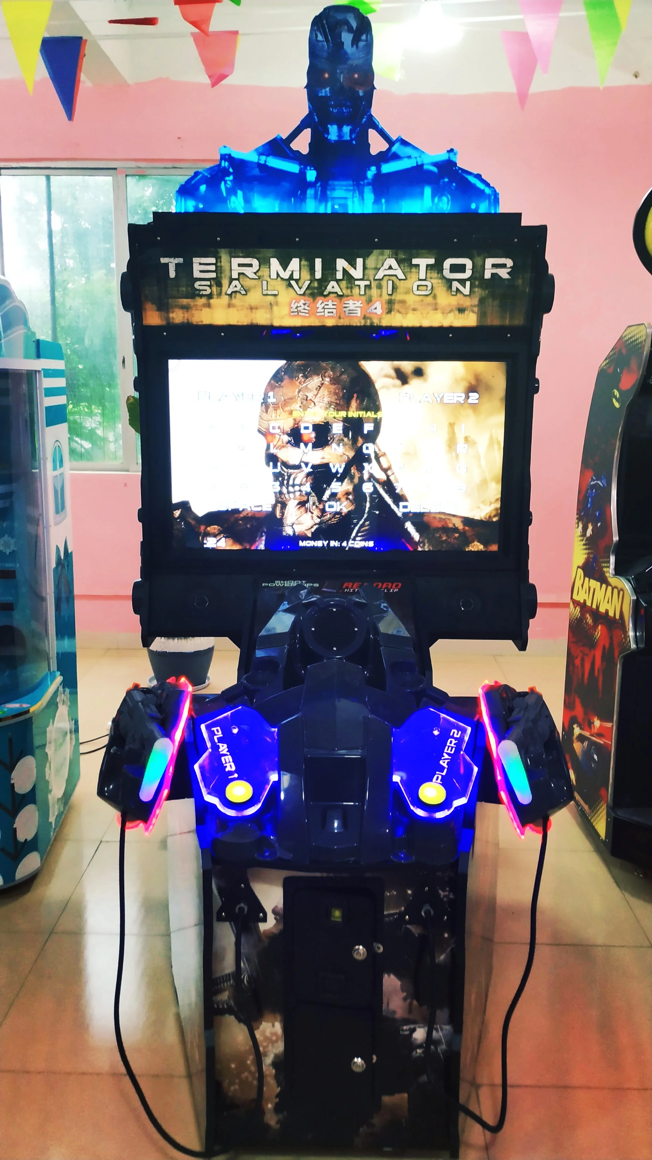 Coin Operated Terminator Salvation Game Gun Shooting Gun Game Machine Arcade Game Machine