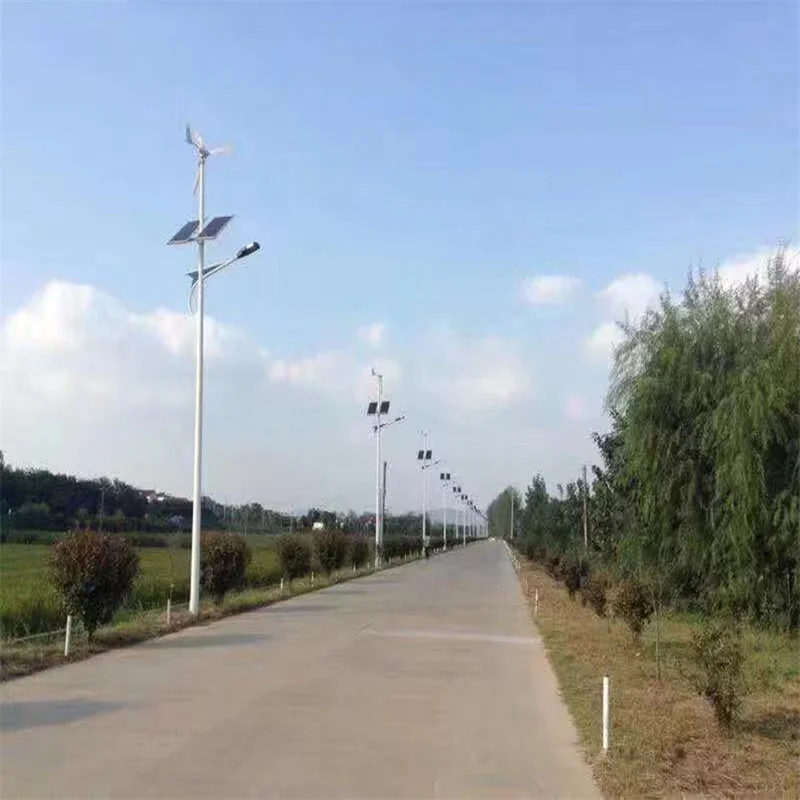High Efficiency Wind Solar Light System Solar Wind Power Street Lamp