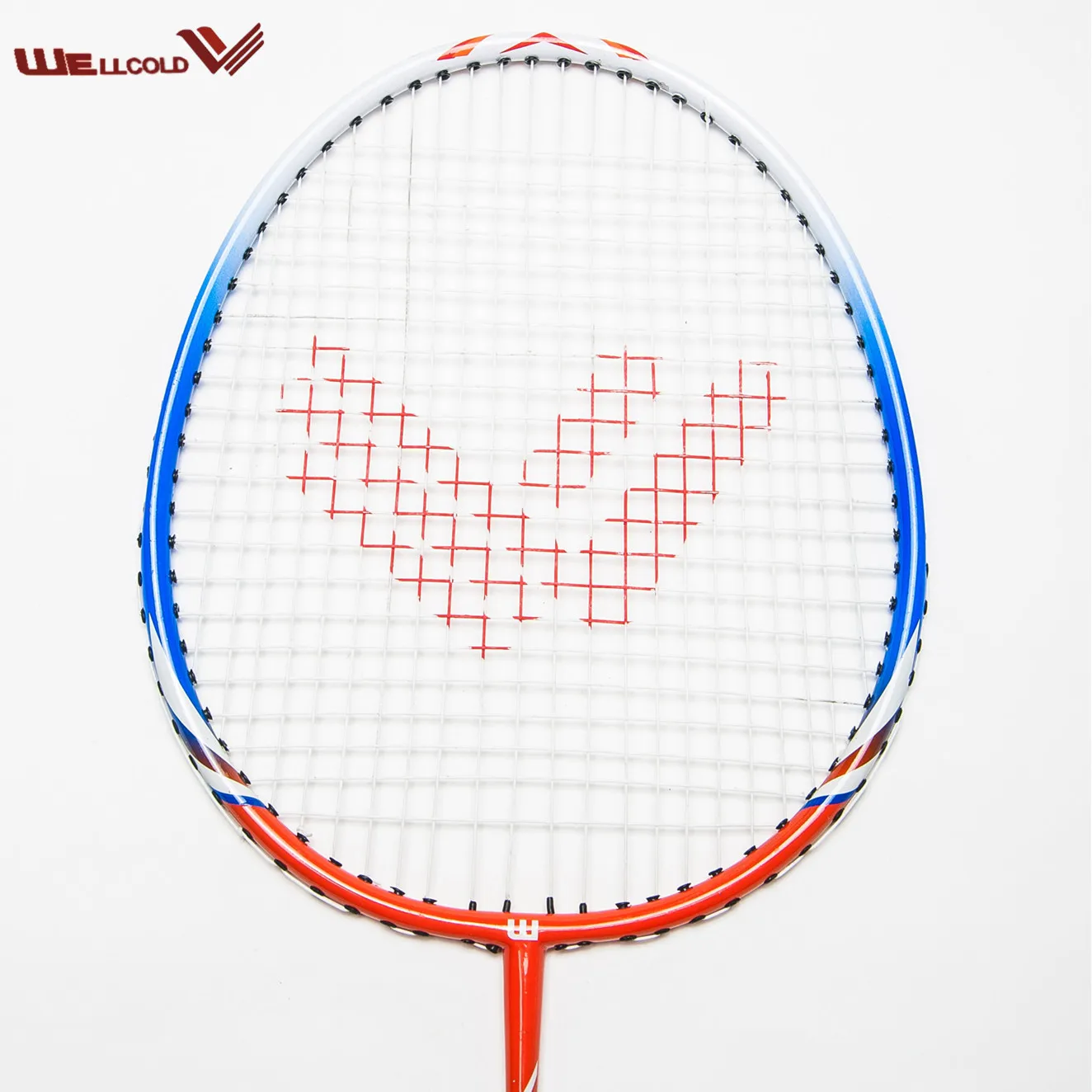 Good supplier ultralightone-piece graphite badminton racket with PVC grip