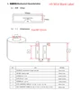 9654 Antenna White Blank Label Size: 96*22mm